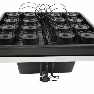 Aeroponik System für 16 Pflanzen (120 x 120 x 36 cm)