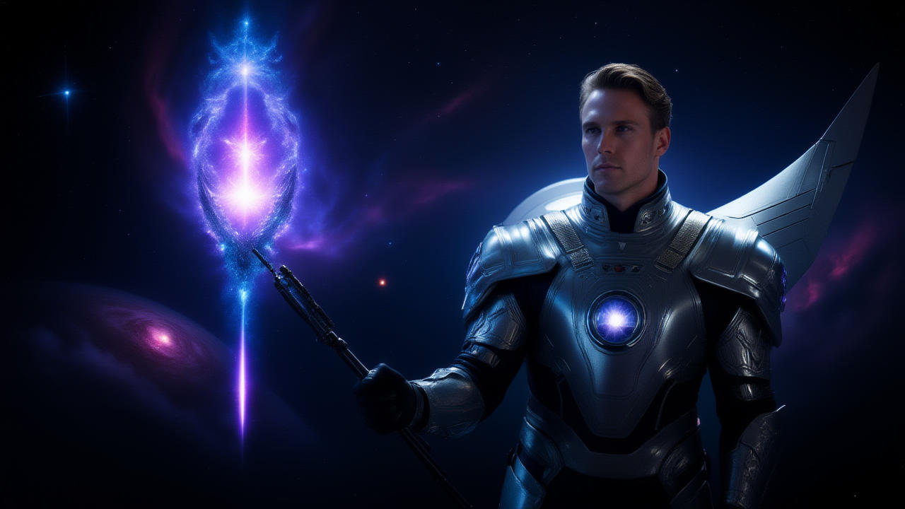 Silberne Kometenschwinge