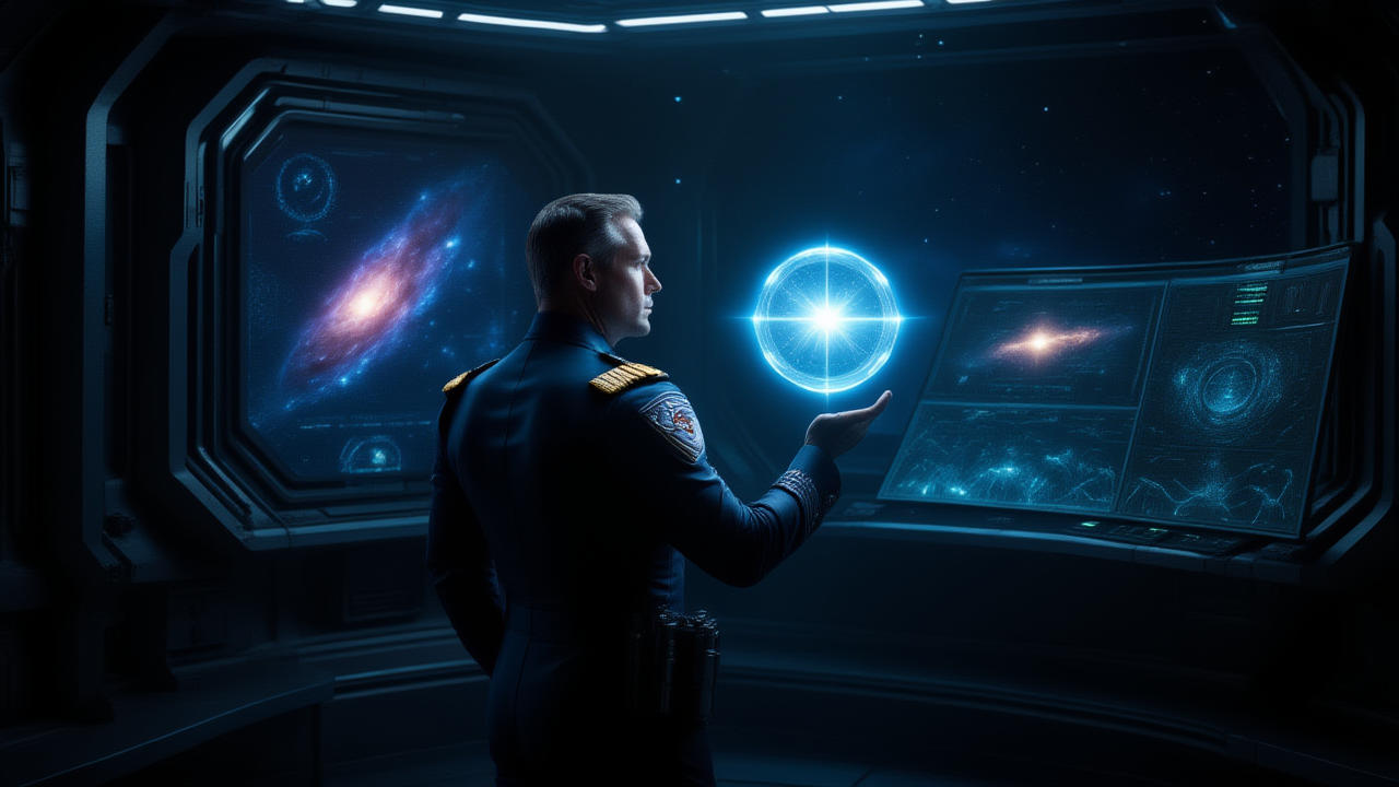 Sternenpfad des zerfallenden Universums