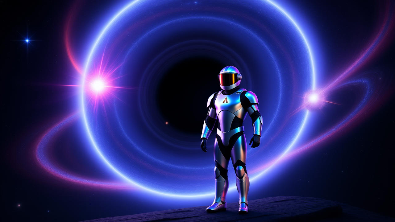 Quantenverzerrung der verlorenen Sterne