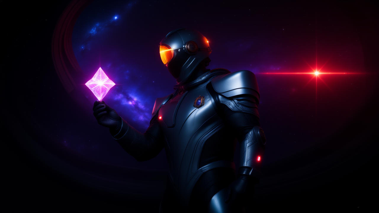 Kosmische Fluchtlinie