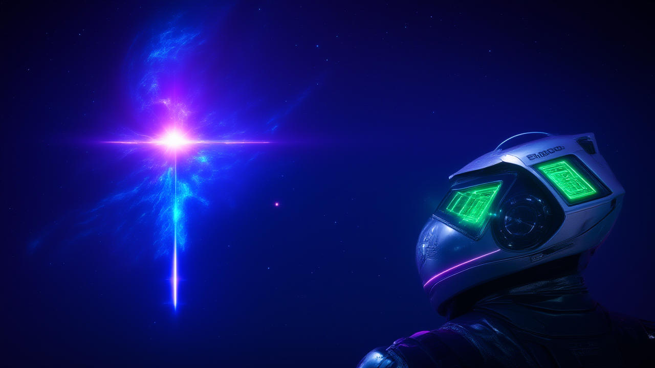 Weltraumschatten der Hoffnung