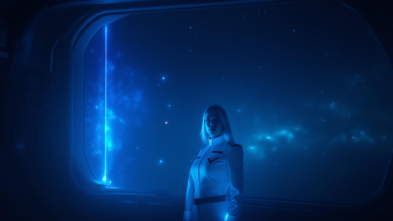 Himmelslicht des verlorenen Kompass